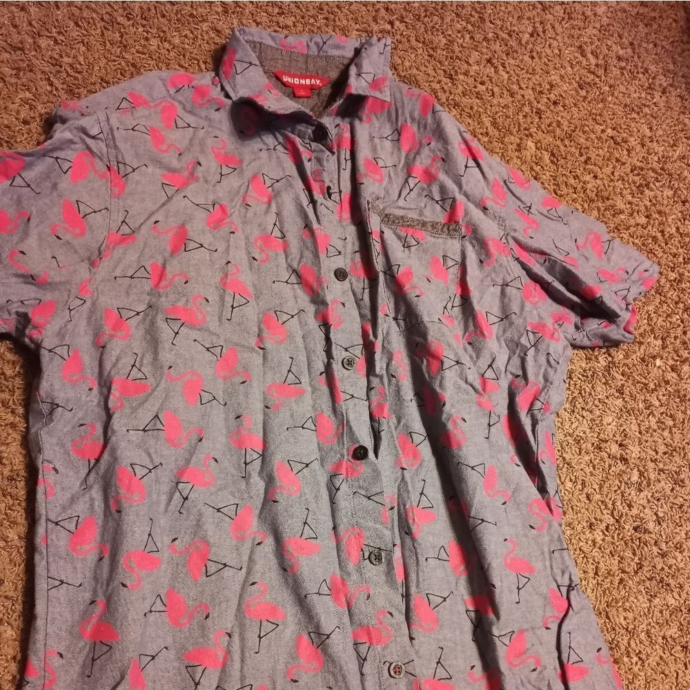 UNIONBAY mens shirt button down casual